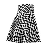 Checkerboard Skater Skirt