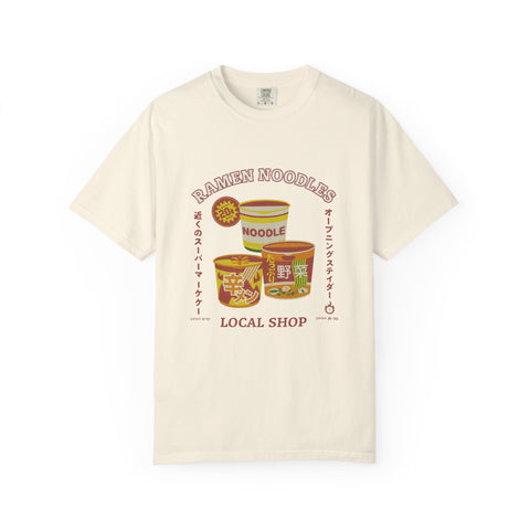 Retro Ramen Noodles T-Shirt, Foodie Gift