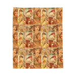 Mucha Velveteen Plush Blanket