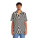 Checkerboard Hawaiian Shirt