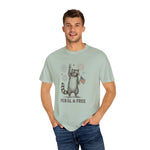 Fun Feral & Free Raccoon T-shirt