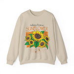 Advice from a Sunflowers Sweatshirt