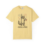 Fun Feral & Free Raccoon T-shirt