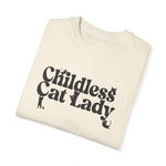 Childless Cat Lady Black Cat T-shirt