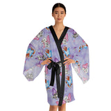 Butterfly Kitten  Kimono Robe