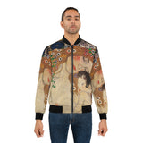 Mother and Child ,Gustav Klimt Bomber Jacket