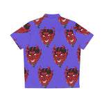 Trendy Goth Devil Button up Shirt