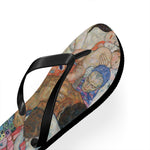 Gustav Klimt Death and Life Flip Flops