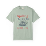 Spilling the Tea T-shirt, Fun Gift for Tea Lovers