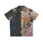 Gustav Klimt Death and Life Men's Hawaiian Shirt