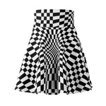 Checkerboard Skater Skirt