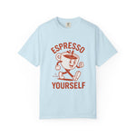 Espresso Yourself T-Shirt, Funny Coffee Tee