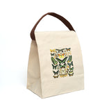 Butterflies Canvas Lunch Bag With Strap