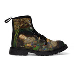 Ophelia , William Shakespeare - john everett millais Women's Canvas Boots