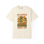 Unisex Halloween Surf T-Shirt, Vintage Surfing Tee