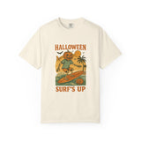 Unisex Halloween Surf T-Shirt, Vintage Surfing Tee