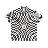 Checkerboard Hawaiian Shirt