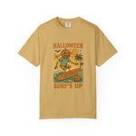 Unisex Halloween Surf T-Shirt, Vintage Surfing Tee