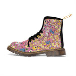 Floral Women's Canvas Boots