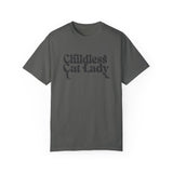 Childless Cat Lady Black Cat T-shirt