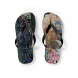 Gustav Klimt Death and Life Flip Flops