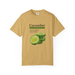 Cucumber Graphic T-shirt, Funny Vegetable Tee