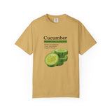 Cucumber Graphic T-shirt, Funny Vegetable Tee