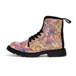 Floral Women's Canvas Boots