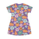 Groovy Pumkins T-Shirt Dress