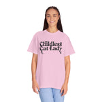 Childless Cat Lady Black Cat T-shirt