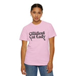 Childless Cat Lady Black Cat T-shirt