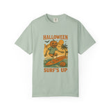 Unisex Halloween Surf T-Shirt, Vintage Surfing Tee