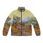 Olive Trees by Van Gogh, Van Gogh Puffer Jacket