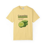Cucumber Graphic T-shirt, Funny Vegetable Tee