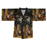 Hieronymus Bosch Long Sleeve Kimono Robe