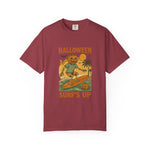 Unisex Halloween Surf T-Shirt, Vintage Surfing Tee