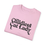 Childless Cat Lady Black Cat T-shirt