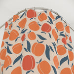 Retro Peach Shower Curtains