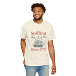 Spilling the Tea T-shirt, Fun Gift for Tea Lovers
