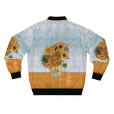 Van Gogh Sunflowers  bomber jacket