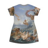 The Triumph of Venus by François Boucher T-Shirt Dress