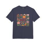 Happiness Blooms Oversized Tee