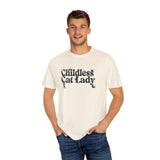 Childless Cat Lady Black Cat T-shirt