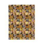 Gustav Klimt Velveteen Plush Blanket