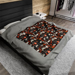 Halloween Velveteen Plush Blanket