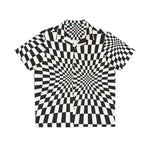 Checkerboard Hawaiian Shirt