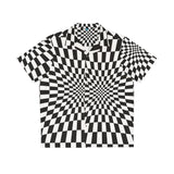 Checkerboard Hawaiian Shirt