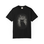 Mysterious Cat T-Shirt - Perfect for Halloween