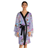 Butterfly Kitten  Kimono Robe