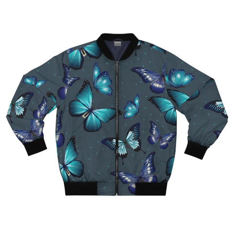 Whimsigoth Butterfly Bomber Jacket